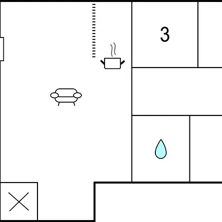 بيت للعطل With Fireplace Vi Blåvand
